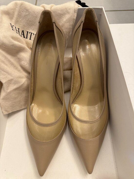 KHAITE Shoes - Khaite River Iconic Leather Pumps 39.5 Brand New